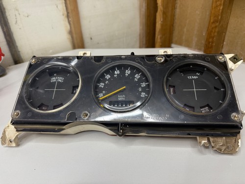1977-1979 ford Thunderbird Cougar speedo temp instrument dash gauge cluster Used