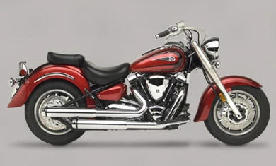 Yamaha Roadstar 1600 1700 Road Burner Custom Double Eagles Exhaust