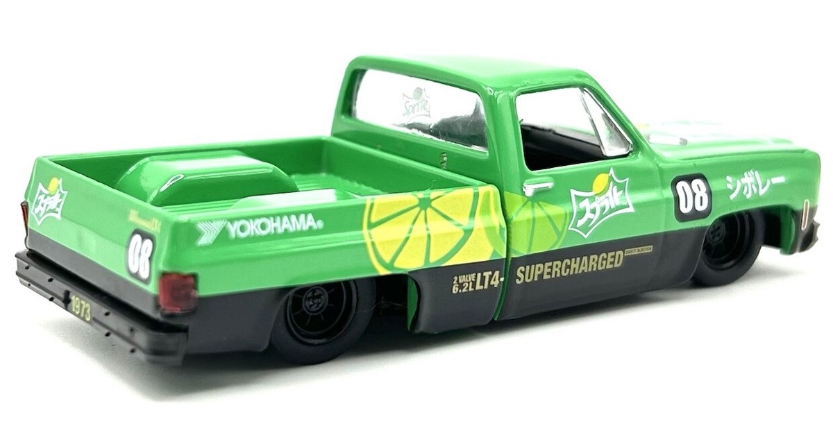 ミニカー M2 MACHINES Chevrolet Cheyenne Super 10 1973 Chevrolet Cheyenne Super 10 Square Body Bedless Truck