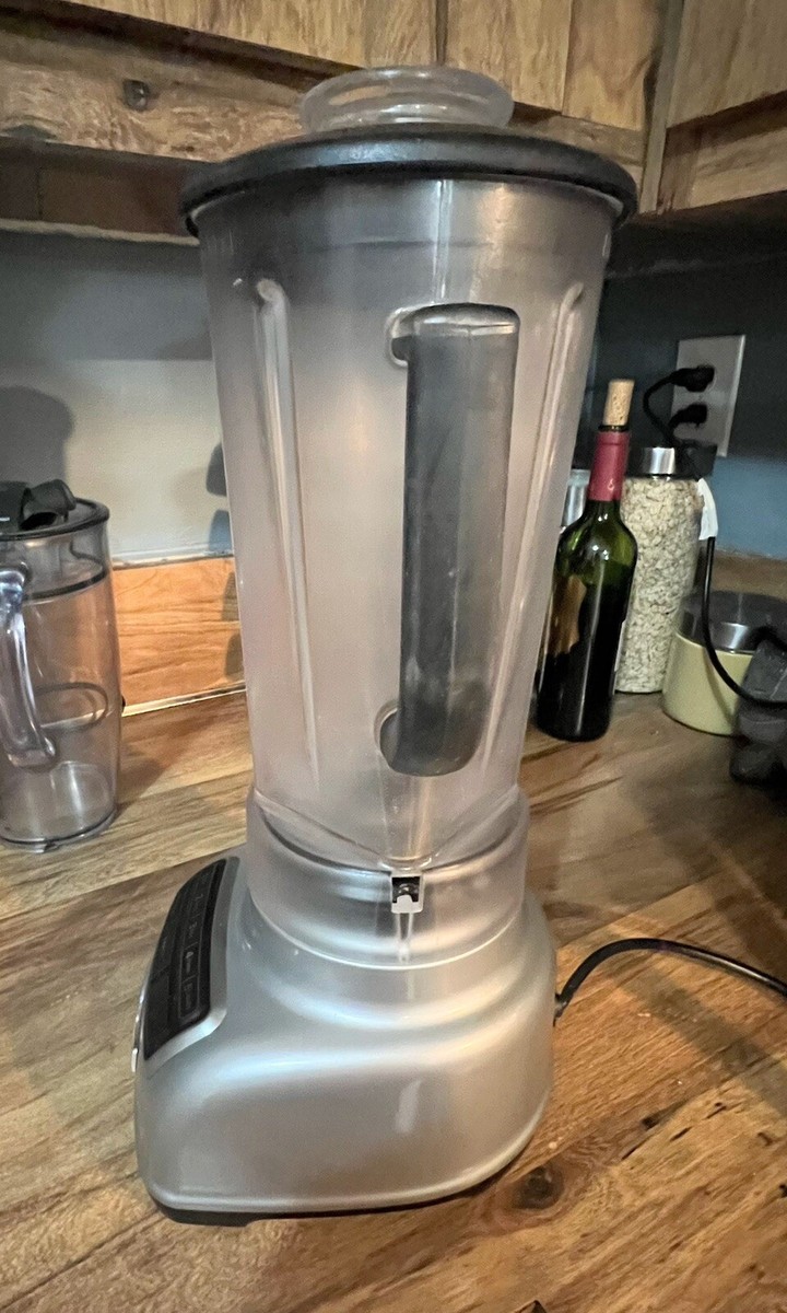 KitchenAid KSB1575MC 5-Speed Diamond Heavy Duty Blender Silver 60