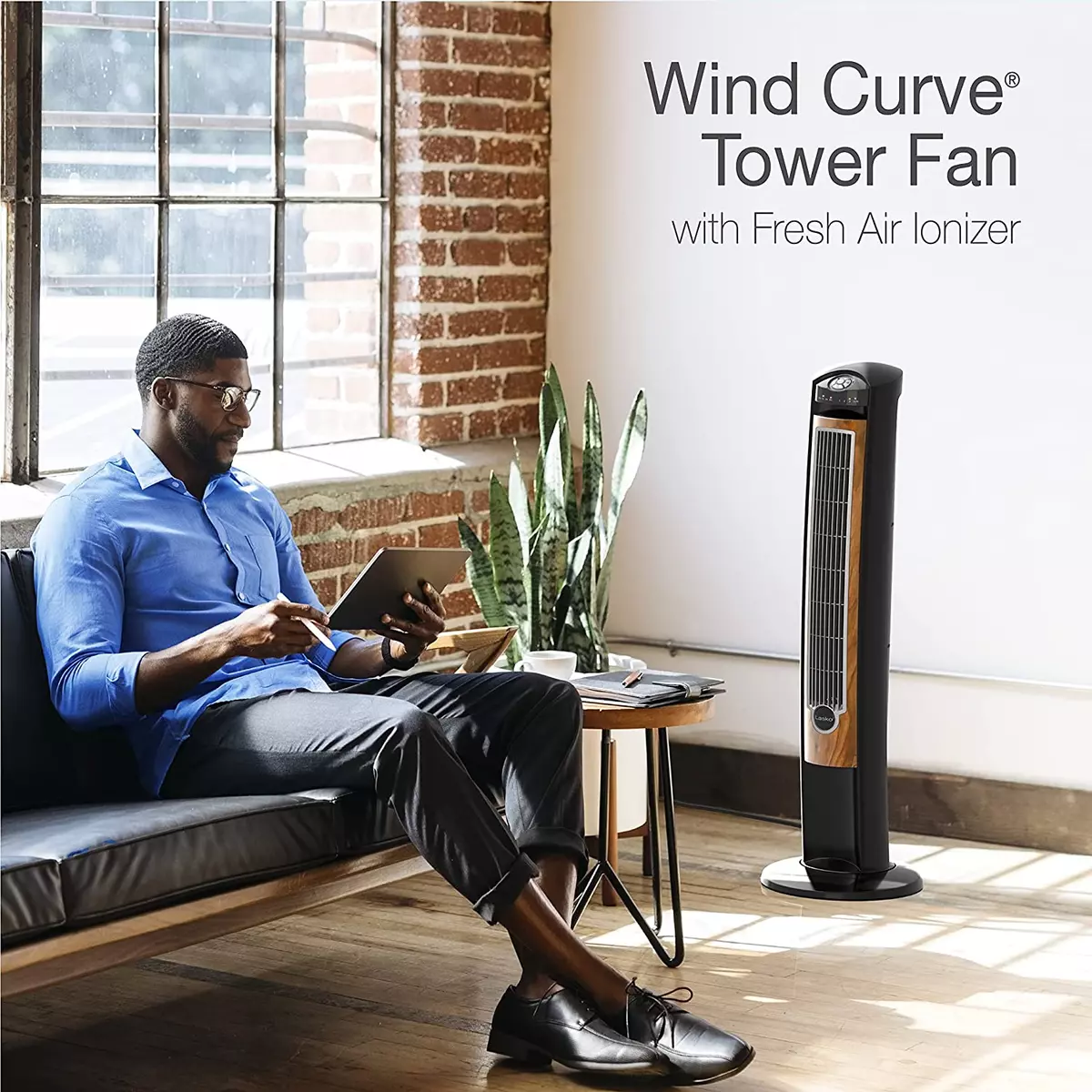 Fresh air on sale ionizer fan
