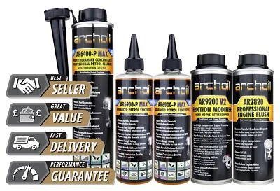 Archoil Professional Petrol Service Pack v3 - Petrol & Engine Oil Additives - Image 1 of 4