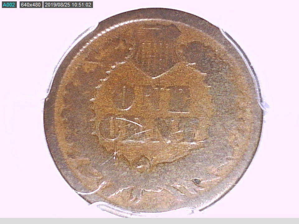 1865 Indian Head Cent PCGS AG 03 RPD FS-303 S-3 (FS-007.5) 27769533 Video - Image 2 of 4