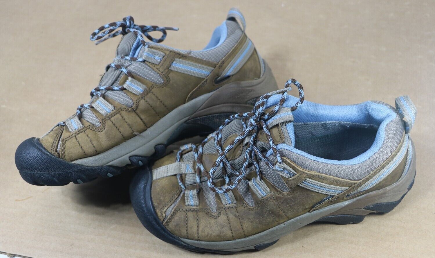 Scarpe da donna marroni Keen Targhee II taglia 8 5 1004085 impermeabili escursionismo