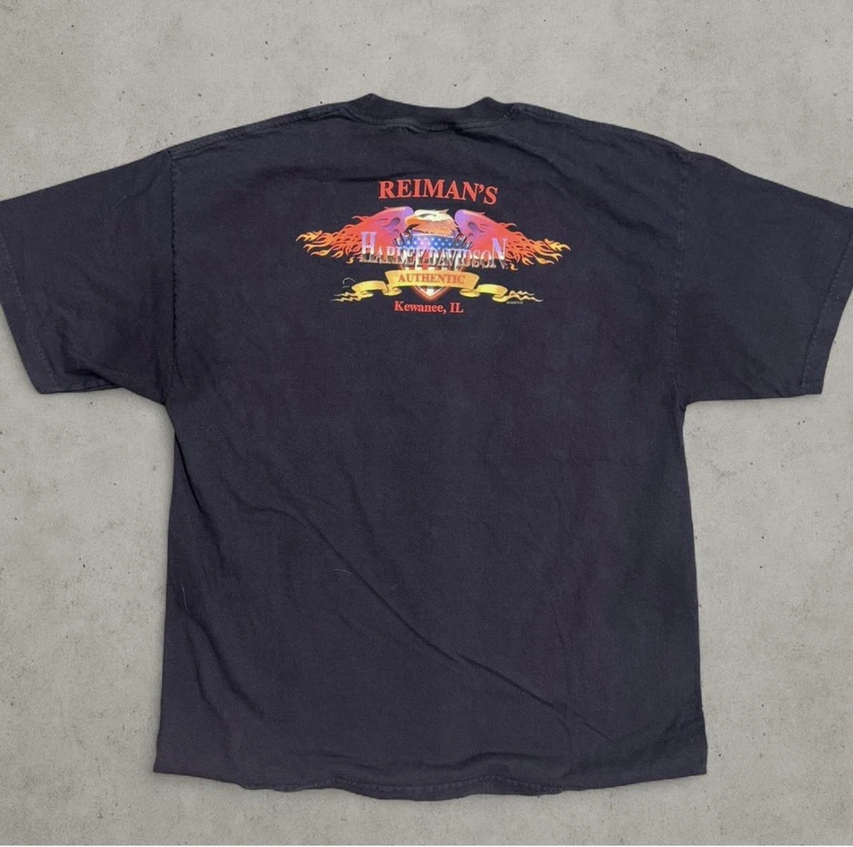 Vintage 1999 Harley Davidson Graphic T-Shirt Size XXL - Image 3 of 3