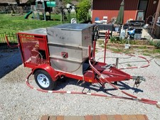 Viper 225 Trailer Mounted drywall material sprayer  Gasoline Red w/ Hoses