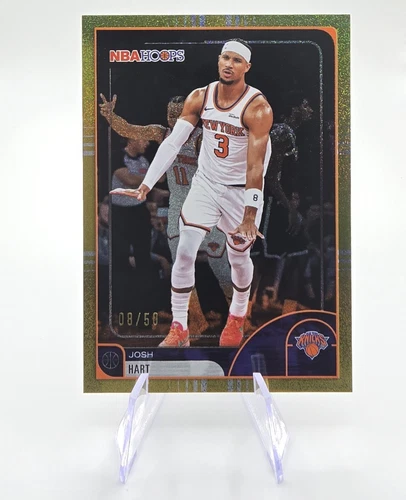 Topps 2026 NBA Hoops Josh Hart New York Knicks Pixel Burst /50