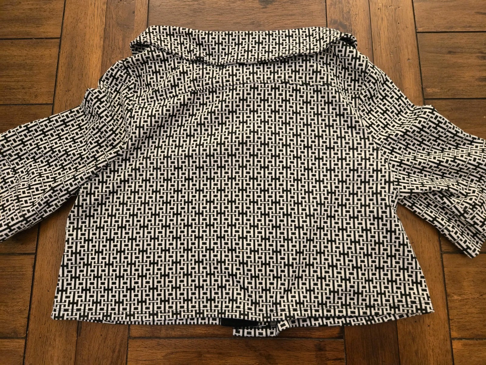 apostrophe Jacket Black White Large - image 4