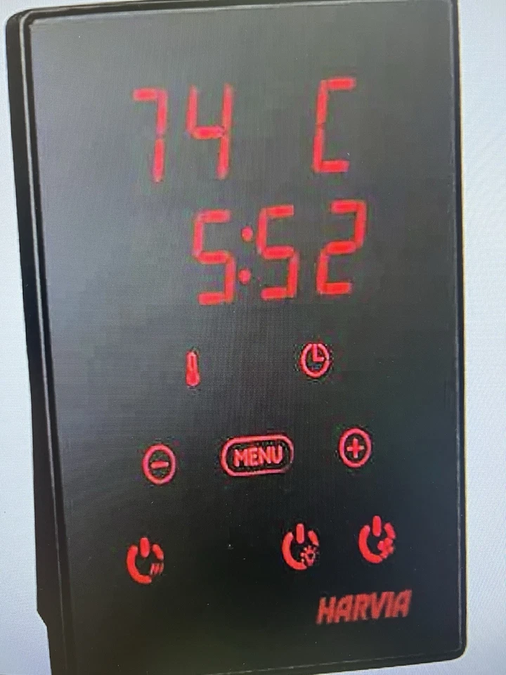 Control digital Harvia Xenio CX170 con WIFI para calentadores de sauna serie KIP y Club Foto 2 de 4