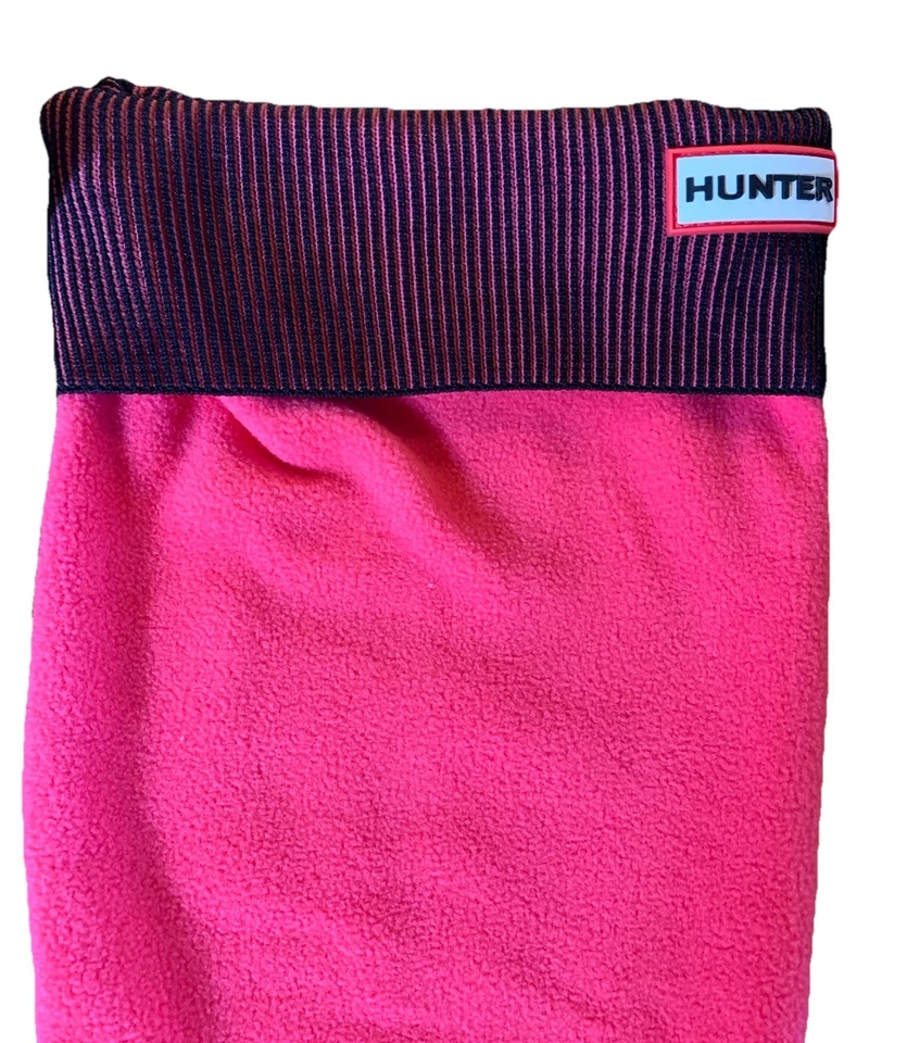 Calcetines Hunter Boot $50 Nuevos En Caja Acanalados Originales Altos Talla Grande (US 8-10) Rosa Foto 4 de 4