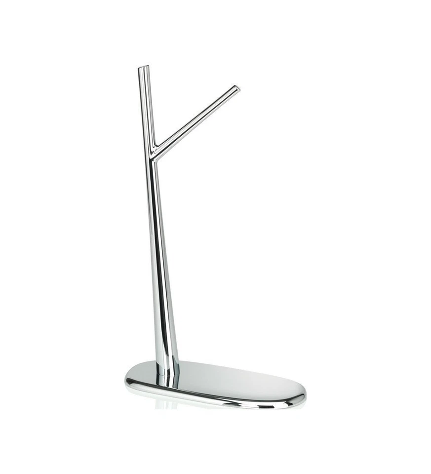 Soporte para plátano Alessi "Querido Charlie en zamak cromado, plateado Foto 2 de 3