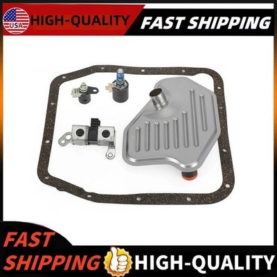 1998-04 AODE 4R70W Ford Trans Solenoid New Service Set w/ Harness & Filter Kit