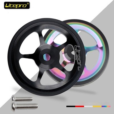 Fahrrad Easy Wheel Für Brompton Ultralight 1 Paar 22g Aluminiumlegierung