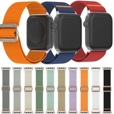 Luxury Nylon Sports Band Strap for Apple Watch Series 11 10 9 8 7 6 SE Ultra 3 2