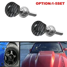 2-20x Auto Push Button Release Car Quick Bonnet Pins Lock Hood Clip Latch Bumper
