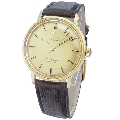 Omega Seamaster De Ville 750`er Gold um 1968