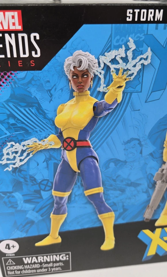 Marvel Legends X-Men Paquete de 3 Juegos Storm Forge Jubilee Gambito Banshee Psylocke 6" Foto 3 de 4