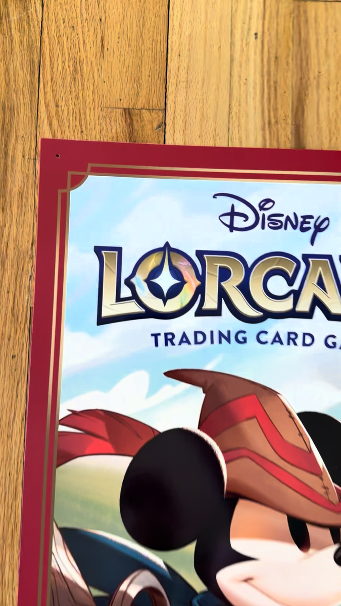 Disney Lorcana TGC Shimmering Skies Promo Banner -Mickey Mouse -30