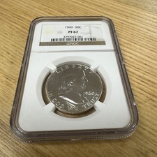 1960 Franklin Half Dollar 50C - NGC PF 67 - Collectors