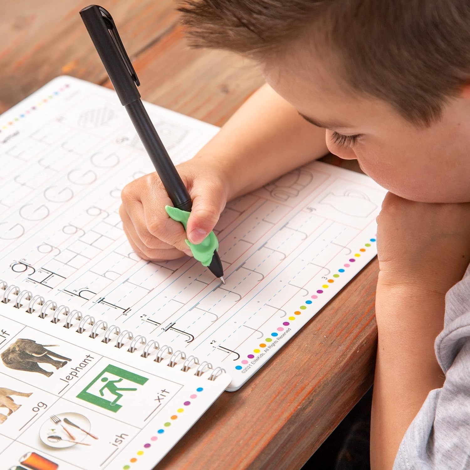 Magic Grooved Writing Practice for Kids, Preschool Learning Activities Tracin...