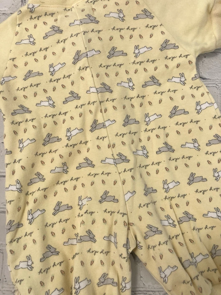 De Colección Infantil Recién Nacido - 3 Meses Gymboree Layette Unisex Conejo 1998 Una Pieza Foto 4 de 4