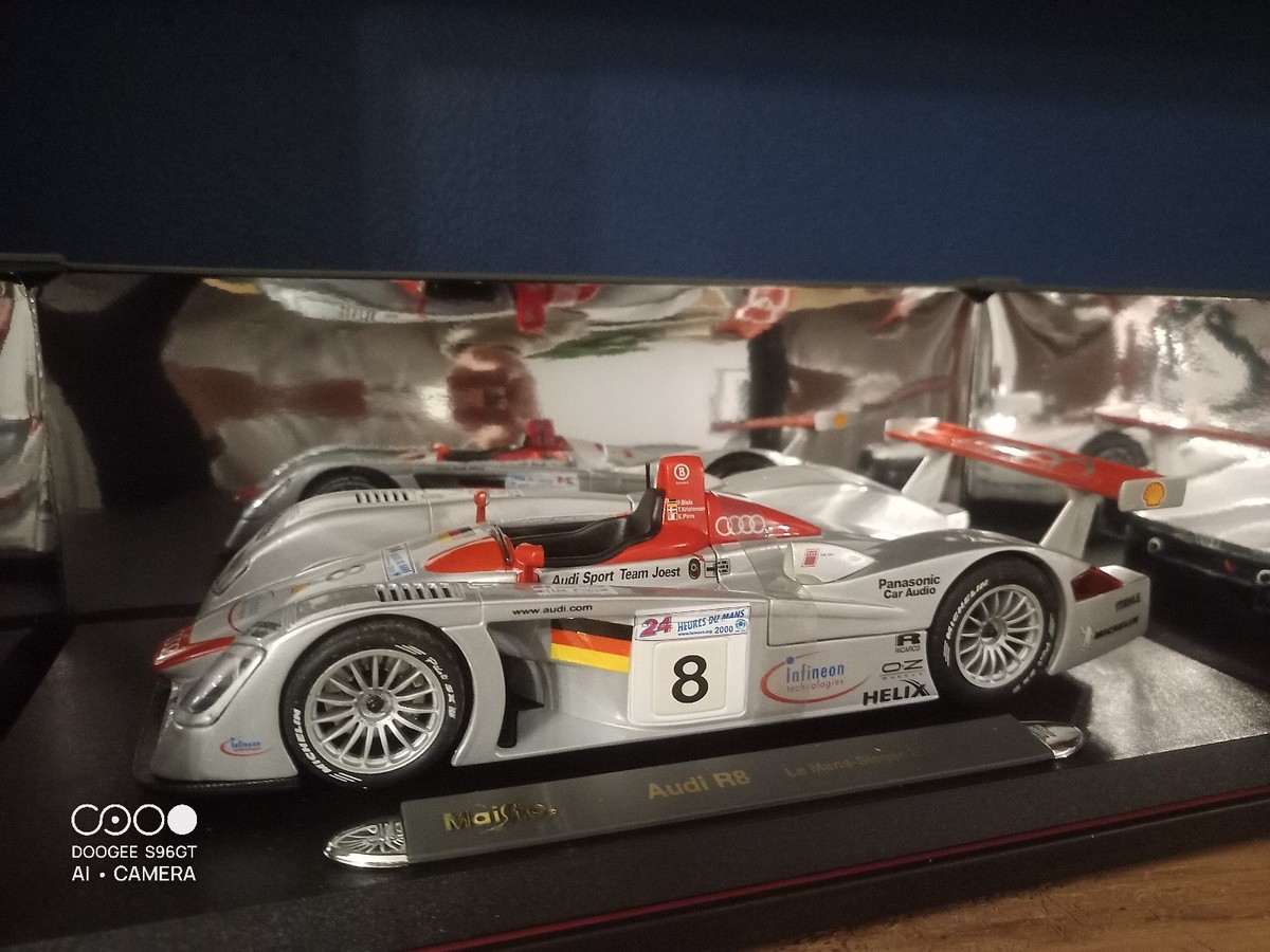 1:18 Maisto Audi R8 Sieger - Le Mans Winner 2000 | eBay UK