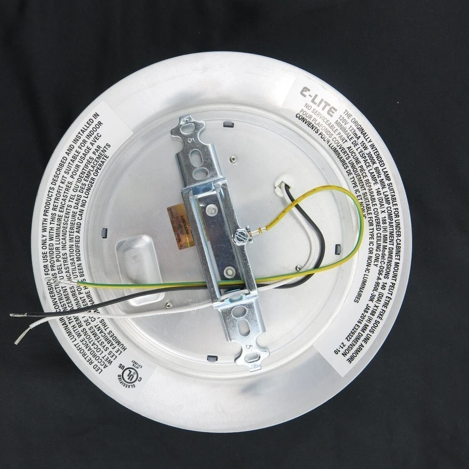 6" LED Disk Light CREE C-DS6-A-950L-30K 950 Lumens Dimmable Damp Rated - Image 3 of 4