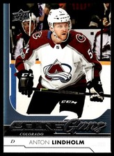 2017-18 Upper Deck Young Guns Anton Lindholm Rookie Colorado Avalanche #456