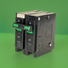 Bryant / Westinghouse BR230 2 Pole 30 Amp Type BR "Plug On"  240V Green Handle