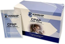 Travel CPAP Mask Cleaning Wipes, Towelettes, Unscented 30 Count (Pack of 1) 
