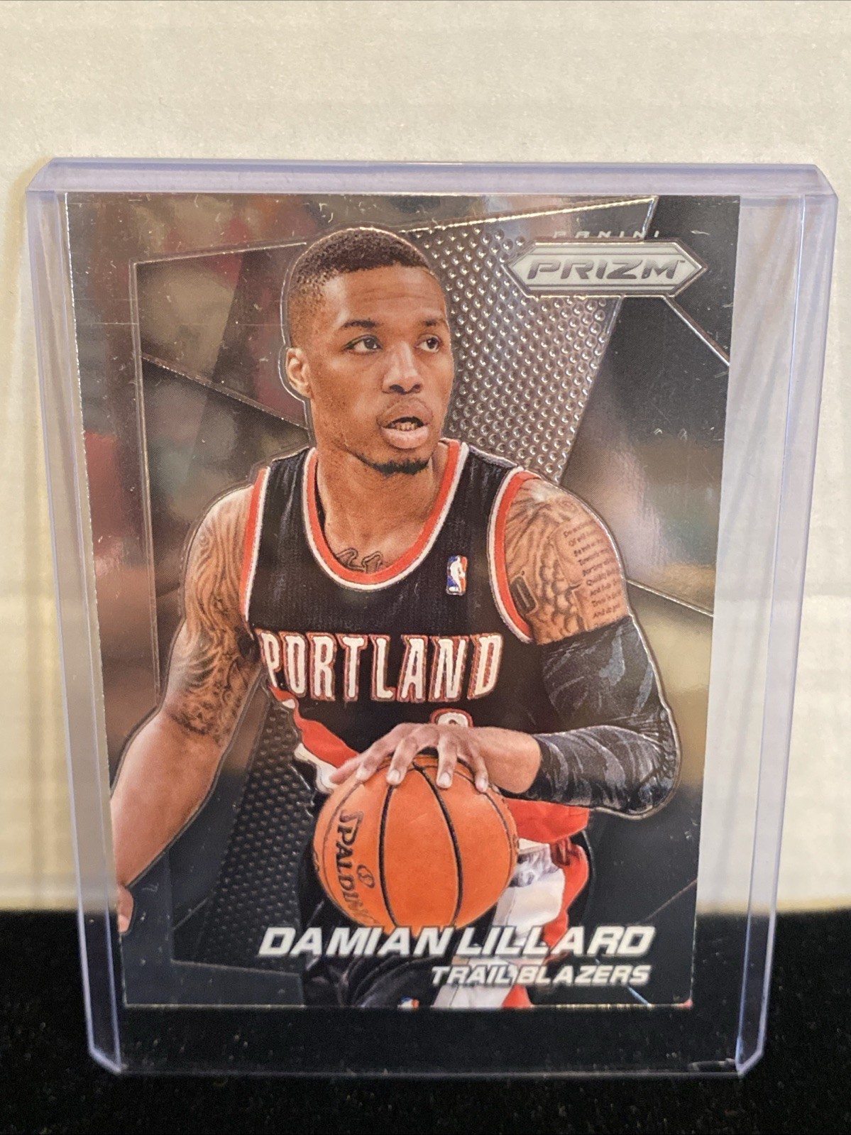 2014-15 Panini Prizm Silver Prizm Damian Lillard #1