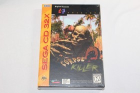 Corpse Killer Sega CD 32X BRAND NEW & SEALED! VERY NICE! RARE!