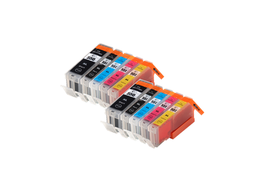 XXL Patronen für Canon PGI-550 CLI-551 Pixma IP7250 IX6850 MG5650 MG6650 MX925 - Bild 54 von 86
