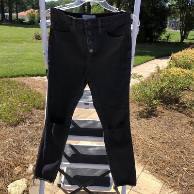 Madewell Jeans Womens Size 27 Faded Black Wash 10