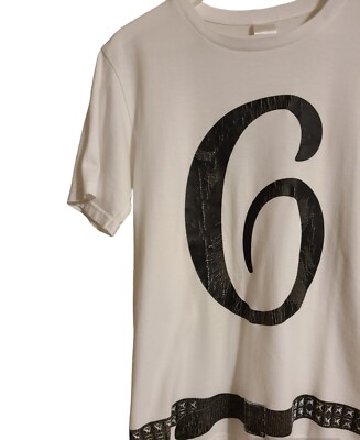 Number Nine/NUMBER(N)INE Cracked Print 6th Anniversary T