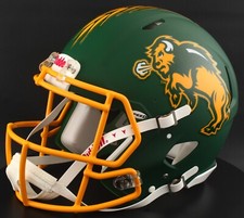 NORTH DAKOTA STATE BISON NCAA Riddell Speed Full Size AUTHENTIC Football Helmet