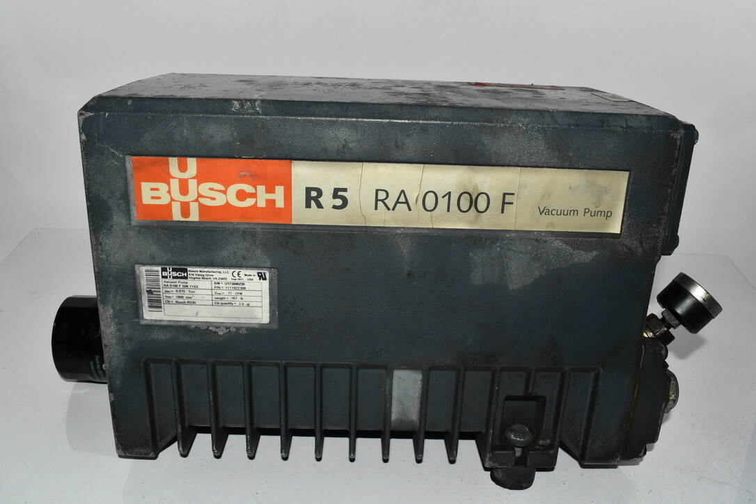 PARTS Busch R5-RA-0100-F Vacuum Pump RA 0100 F 506 11XX | eBay