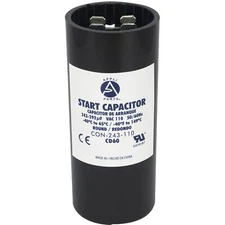 Appli Parts Motor Start Capacitor 243-292 Mfd microfarads uF 110-125 VAC Univ...