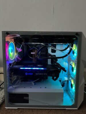 AMD Ryzen 7 5800X 8core, Gaming PC, ASUS B550-F, 4TB NVMe, RTX
