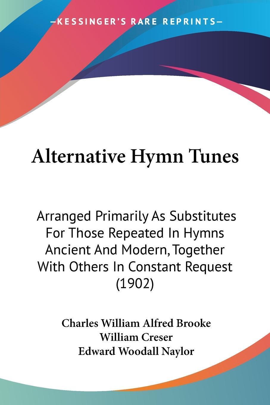 Alternative Hymn Tunes Edward Woodall Naylor Taschenbuch Paperback