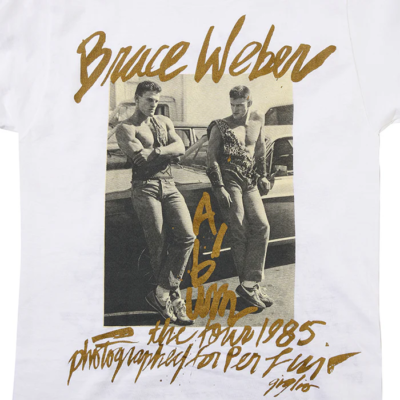 Bruce Weber White Classic T-Shirt Cotton Unisex S-5XL BT1021 | eBay
