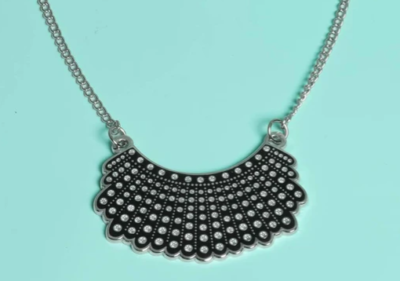 Ruth Bader Ginsburg Dissent Collar XL Necklace Supreme Court Justice RBG US