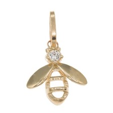 Anhänger Biene mit Zirkonia