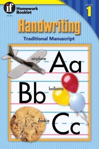 Handwriting Traditional Manuscript Homework Booklet (Homework Booklets ...