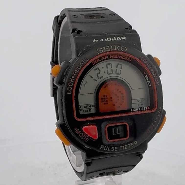 1989's SEIKO S240-400C SPORTS PULSE 腕時計 【公式通販】