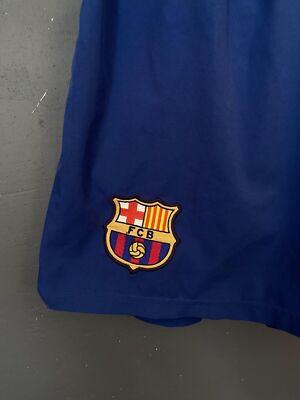 MEN'S NIKE FC BARCELONA 2004/2005 HOME SHORTS PANTALONES FOOTBALL