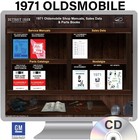 1971 Oldsmobile Shop Manuals, Sales Data & Parts Books on Cd (For: Oldsmobile)