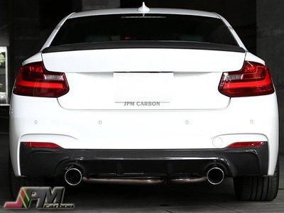 For BMW F22 220i 228i 235i M235i w/ M-Sport Bumper 3D Type Carbon Rear Diffuser