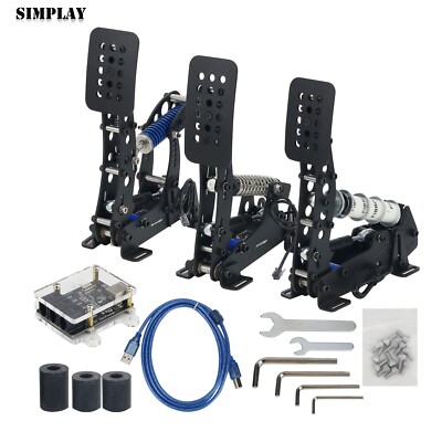 200KG Speed Game Throttle Clutch Hydraulic Pedal Racing Simulator Pedal Equipmen