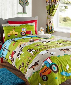 tractor cot bedding